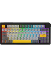 Клавіатура Ajazz AK820 V2 Black/Grey/Yellow Coconut Flake Switch (AK820-V2-CF-BGY) Black/Grey/Yellow