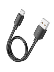 Кабель синхронізації Hoco X96USB to Type-C Black 27W 0,25m Black
