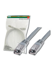 Мережевий патч-корд Digitus Professional Cat.5e FTP Сріблястий Silver 15 15m Silver (DK-1531-150)