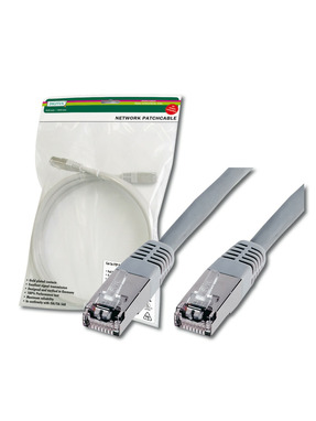 Мережевий патч-корд Digitus Professional Cat.5e FTP 15m Silver (DK-1531-150)