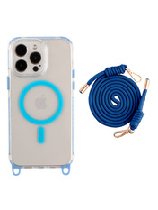 Чохол LanyardCase для Apple iPhone 16 Pro Sky Blue