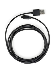 Кабель синхронізації Vinga Type-C to microUSB 1,8 12W 1,8m Black (VCPDCM1.8BK)