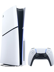 Ігрова консоль Sony PlayStation 5 Відсутня Slim Blu-Ray Edition Slim Blu-Ray Edition 1TB White (1000040591)