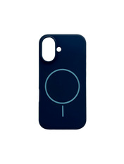 Чохол Cosmic Silicone Case Magnetic для Apple iPhone 17 Dark Blue