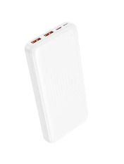 Павербанк Borofone BJ80 Clever 1xUSB-C + 2xUSB-A 20W 10000mAh White