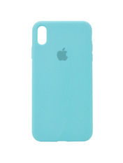 Чохол Silicone Case Full Aquarelle для Apple iPhone X/XS Marine Green