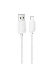 Кабель синхронізації Hoco X113 USB to Type-C 15.5W 1m White White