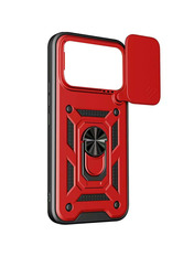 Чохол Ummi Camshield Serge Ring для Xiaomi Poco F8 Pro Red Red (6938710542)