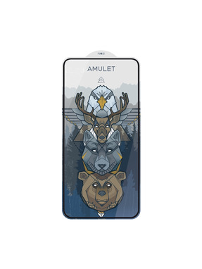 Захисне скло Amulet 2.5D HD Antistatic для Apple iPhone 16 Pro Max глянсове Black