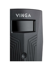 ДБЖ Vinga VPC VPC-600P (360W) LCD EURO Black (VPC-600P) 1 x 12V/7Ah