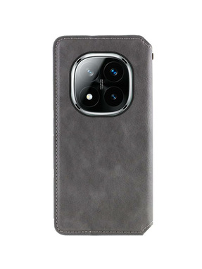Чохол-книжка GETMAN Cubic для Xiaomi Redmi Note 15 5G (EU) Grey (6983047129)