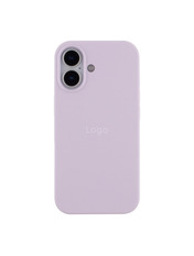 Чохол Silicone Case Full Aquarelle для Apple iPhone 17 Purple