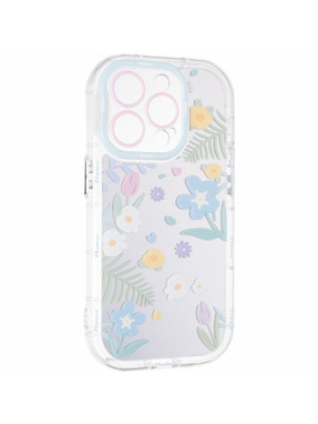 Чохол Mirror Case для Apple iPhone 15 Pro flowers (6983451027)