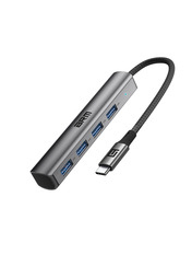 USB-хаб ArmorStandart 4 in 1 Type-C (4xUSB 3.0) Grey (ARM69364) 4xUSB 3.0 Grey