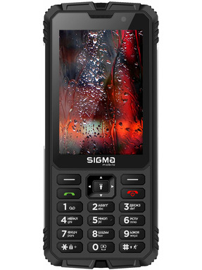 Кнопковий телефон Sigma X-treme PM68 Black (4827798686911)
