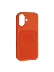 Чохол New Silicone Case MagSafe для Apple iPhone 17 Orange