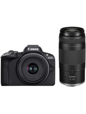 Фотоапарат бездзеркальний Canon EOS R50 RF-S 18-45 IS STM + RF 75-300 IS STM Black RF-S 18-45 IS STM + RF 75-300 IS STM Black (5811C150)