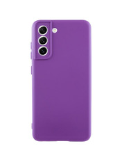Чохол GETMAN Liquid Silk Full Camera для Samsung Galaxy S906 S22+ Purple Purple (6931028745)
