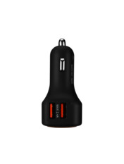 Автомобільний зарядний пристрій Canyon CNE-CCA05 12W 4 USB-A Black (CNE-CCA05B)