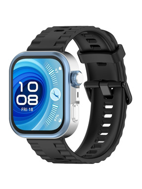 BeCover Ribbed Tape Huawei Watch Fit 3 Black (714112)