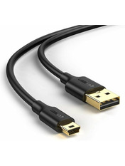 Кабель синхронізації Ugreen USB to miniUSB Black 0,5 Ні 0,5m Black