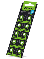 Батарейка Videx LR521/AG0 Alkaline 10 10шт (23264)
