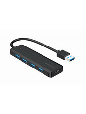 USB-хаб Gembird UHB-U3P4P-02 USB-A (4xUSB 3.1) Black