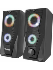 Акустична система YENKEE YSP 2003RGB 2.0 6W Black (45015339)