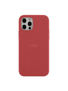 Чохол Silicone Case Full Size (AA) для Apple iPhone 12 Pro Max Camellia (6918573042)