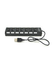 USB-хаб Pino Q100 USB-A 7xUSB 2.0 Black (7xUSB 2.0) Black (YT-H7SHS-B)