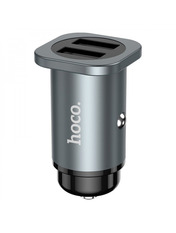 Автомобільний зарядний пристрій Hoco NZ4 24W Відсутній 2 USB-A Grey 2 USB-A Grey