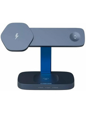 Мережевий зарядний пристрій Canyon Hexagon WCS-310 Gray/Blue (1 USB-C) 24W Gray/Blue