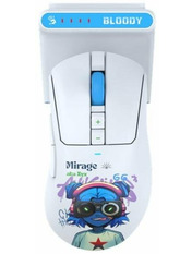 Мишка A4Tech Bloody R73 Ultra Duo Nyx Mirage White with pattern