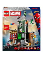 Lego Marvel Людина-павук проти Оскорпа 808 деталей (76324) Конструктори