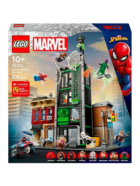 Lego Marvel Людина-павук проти Оскорпа 808 деталей (76324)