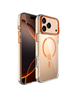Чохол Space Case Apex with MagSafe для Apple iPhone 17 Pro Max Papaya (6934870215)