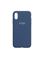 Чохол Silicone Case Full Size (AA) для Apple iPhone XR Navy Blue Navy Blue (6918472053)