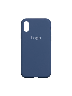 Чохол Silicone Case Full Size (AA) для Apple iPhone XR Navy Blue (6918472053)