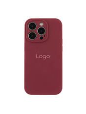 Чохол Silicone Case Full Size with Frame для Apple iPhone 14 Pro Max Plum Plum (6948012735)