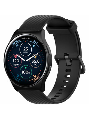 Смарт-годинник Motorola Moto Watch 120 51mm Phantom Black