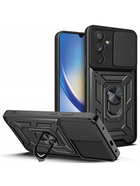 Чохол Ummi Camshield Serge Ring для Samsung Galaxy G721 S24 FE Black (6937184502)
