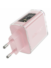 Мережевий зарядний пристрій ACEFAST A45 Sparkling series GaN Cherry blossom (1 USB-A + 2 USB-C) 65W Cherry blossom