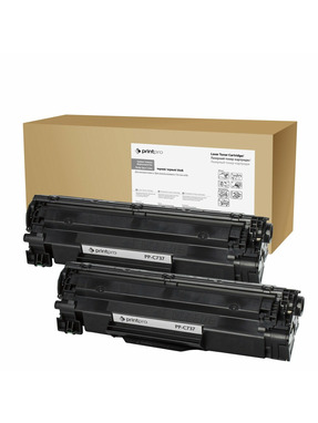 PrintPro PP-C737DP (Canon 737/HP CF283A) Black