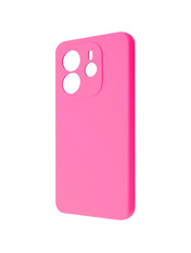 Чохол Wave Full Silicone Cover для Xiaomi Redmi Note 14 4G Pink