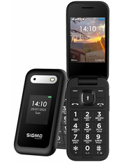 Кнопковий телефон Sigma X-style 281 Clik Black Black (4827798151419)