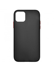 Чохол Gingle Matte Case для Apple iPhone 12 Pro Max Black/Red