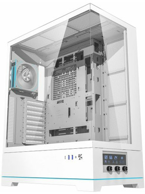 Корпус DarkFlash DY451L Pro Full-Tower White (DY451L PRO WHITE)