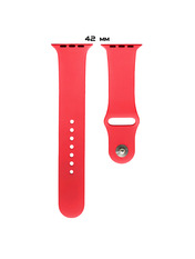  Silicone Sport Band Apple Watch 42/44/45/49 mm Червоний Coral