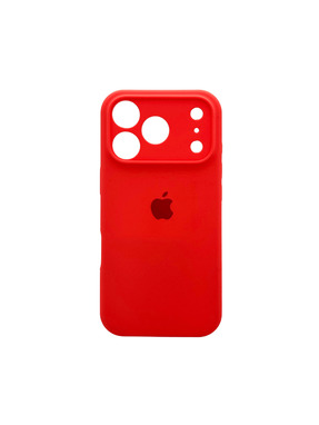 Чохол Silicone Case Full Size with Frame для Apple iPhone 17 Pro Max Peach (6948172635)