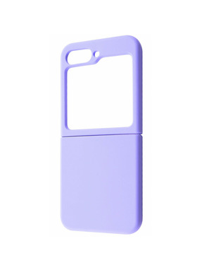 Чохол UAG Copy Full Silicone Cover для Samsung Galaxy F741 Flip 6 Light Purple (6915870432)